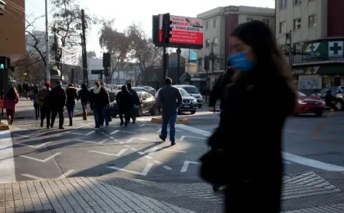 Ñuñoa ha tenido un explosivo aumento de casos en las últimas semanas tras pasar de cuarentena a transición. Foto: Agencia Uno