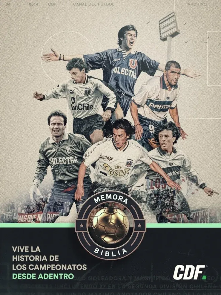 Memorabiblia es el espacio documental de CDF que se estrenó el viernes 7 de agosto. En el segundo capítulo se centrará en el Campeonato Nacional 1995.