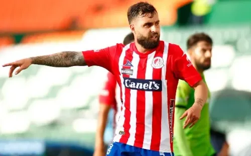Luis Felipe Gallegos está en la Liga MX desde la temporada 2014/15 y es fijo en el mediocampo de Atlético de San Luis. (Foto: Getty)