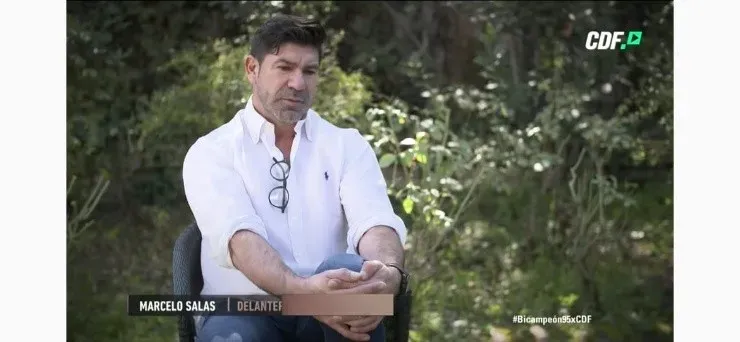 Marcelo Salas recordó en CDF su irrupción en el fútbol chileno durante el bicampeonato de la Universidad de Chile, como también los pasajes que adornaron aquel torneo.