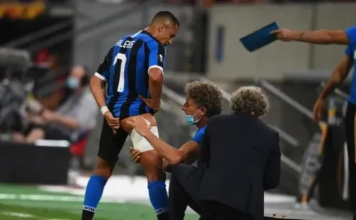 Alexis Sánchez espera tener una nueva oportunidad en caso de que Inter juegue la final el próximo sábado (Getty Images)