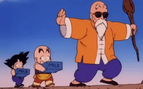 Maestro Roshi es uno de los personajes más importantes en la historia de Dragon Ball.