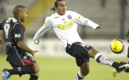 Mario Édison Giménez jugaba los segundos tiempos y no tuvo mayor participación en Colo Colo.