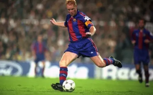 Ronald Koeman en Barcelona como jugador