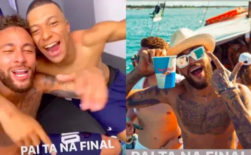 Neymar publicó un video celebrando con Mbappé, pero luego se burló del RB Leipzig con una imagen que ha generado polémica. Foto: Instagram