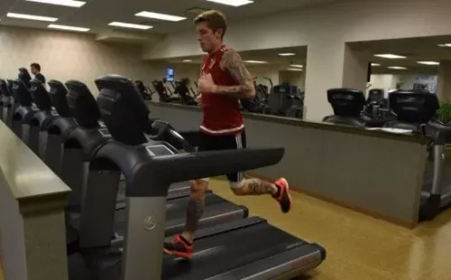 El volante se encuentra entrenando en las instalaciones de River Plate.