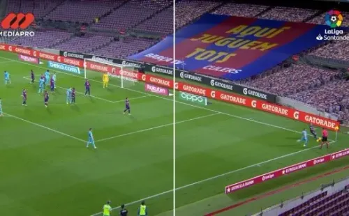 Público virtual en el fútbol