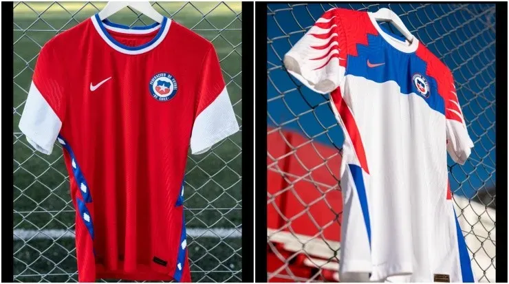 El nuevo modelo de camiseta para la Roja está hecho en base a botellas de agua recicladas.