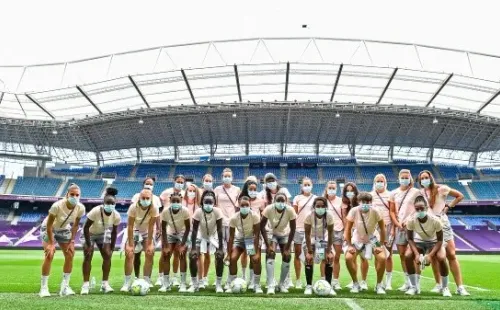 Christiane Endler y el PSG ya reconocieron la cancha del estadio Reale Arena.