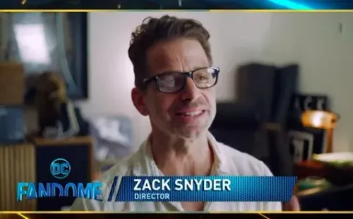 Zack Snyder en el DC Fandome.