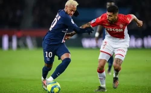 Guillermo Maripán vs Neymar en Francia