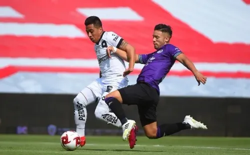 Nicolás Díaz, Ex Palestino, ha sido fijo en la defensa del Mazatlán. (Foto: Getty)