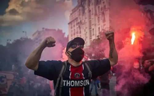 La capital de Francia está colmada de hinchas del PSG viviendo la final de Liga de Campeones al rojo vivo.
