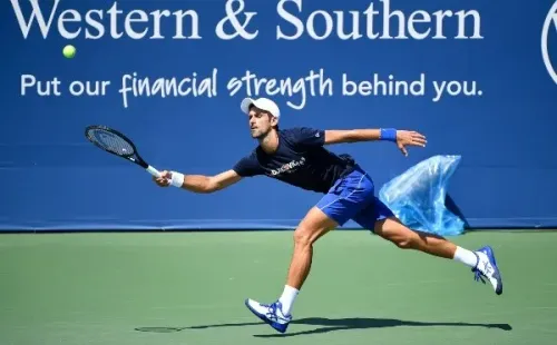 Novak Djokovic es el plato fuerte de este lunes en el Masters de Cincinnati. (Foto: Getty)