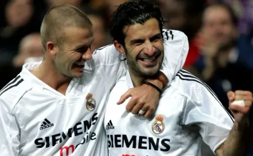 Luis Figo en el Real Madrid