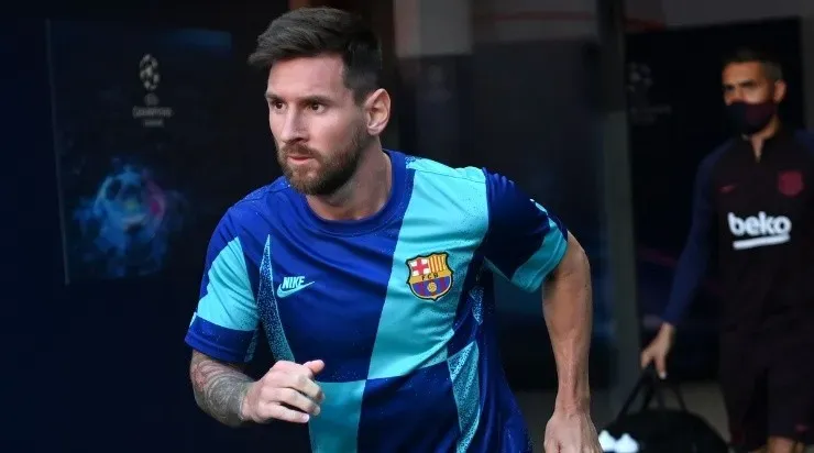 Messi se despide de Barcelona