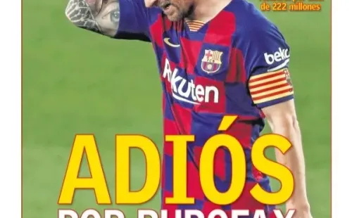 Portadas del mundo: Messi se va de Barcelona