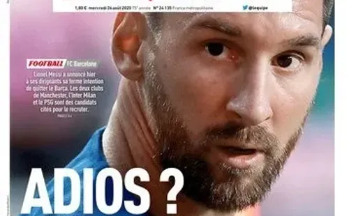 Portadas del mundo: Messi se va de Barcelona