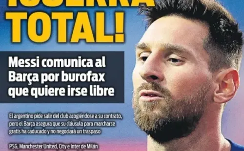Portadas del mundo: Messi se va de Barcelona