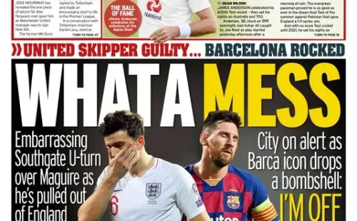 Portadas del mundo: Messi se va de Barcelona