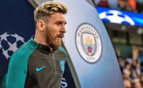 Lionel Messi al Manchester City