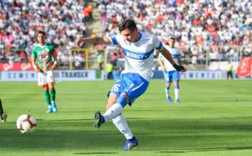El lateral Cruzado está con muchas ganas de ser titular este sábado ante Unión Española. (FOTO: Agencia Uno)