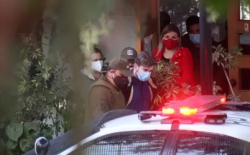 Nano Calderón en la clínica psiquiátrica El Cedro.