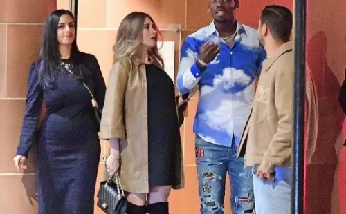Pogba y su salida a cenar.
