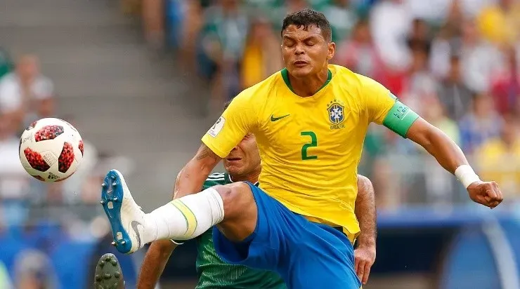 Thiago Silva, defensor de Brasil y Chelsea