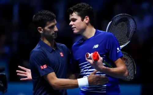 Djokovic y Raonic se enfrentarán en la cancha dura de Nueva York para luchar por el primer título ATP en meses. (Foto: Getty)