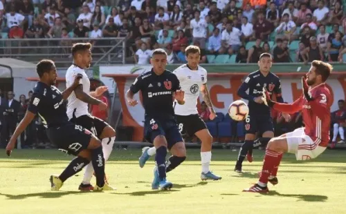 Colo Colo y la U vuelven a verse las caras este año. La última vez, el cacique venció a los azules en la final de Copa Chile. Foto: Agencia Uno