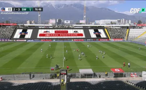 La gráficas virtuales debutaron con éxito en el choque entre albos y wanderinos.