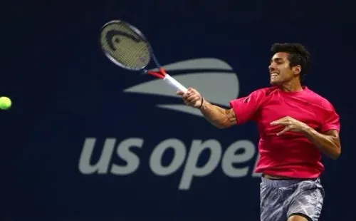 Garín aguantó un mal comienzo para dar vuelta el marcador en el US Open. Foto: US Open