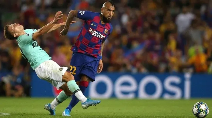 Arturo Vidal en Barcelona