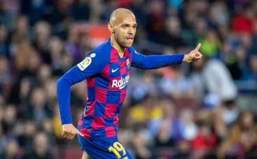 Martin Braithwaite en Barcelona