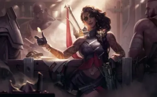 Versión final de Samira en LoL
