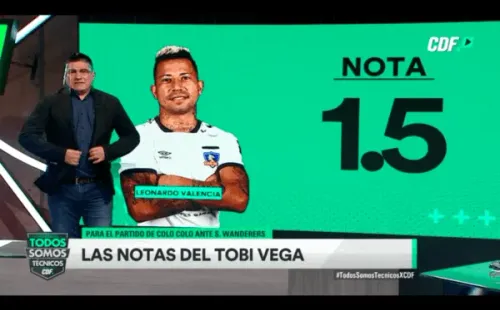 La nota de Toby Vega a Leonardo Valencia.
