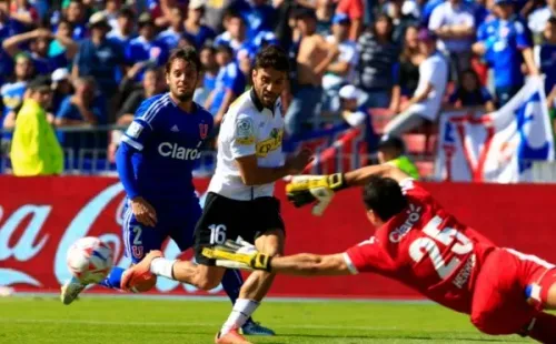 Mauro Olivi en el Superclásico