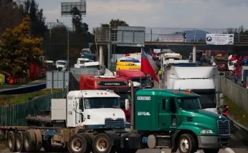 Los camioneros obstaculizaron varias rutas en el país