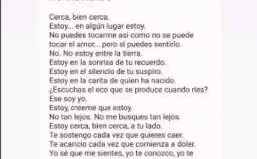 La publicación de la viudad de Roberto Bruce.