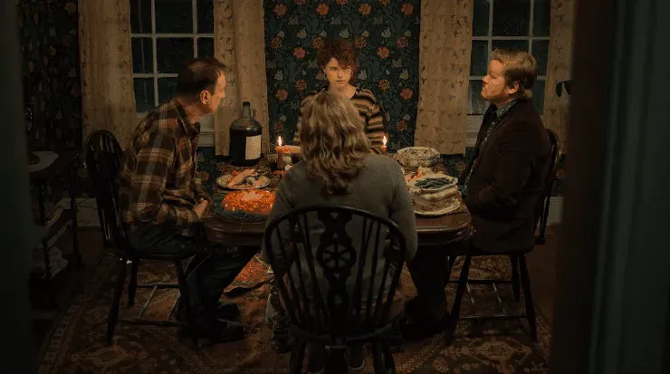 La cena de “Pienso en el final”.