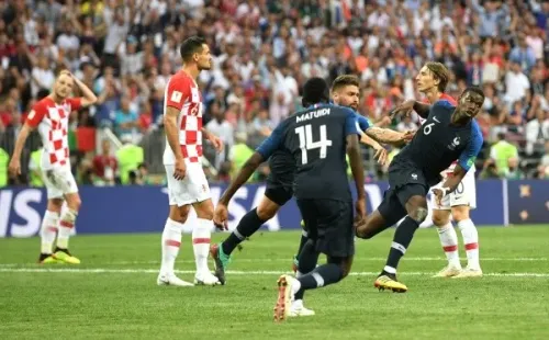 Francia se impuso 4-2 a Croacia en la final del Mudial de 2018. Este martes se volverán a ver las caras en un duelo oficial (Foto: Getty).