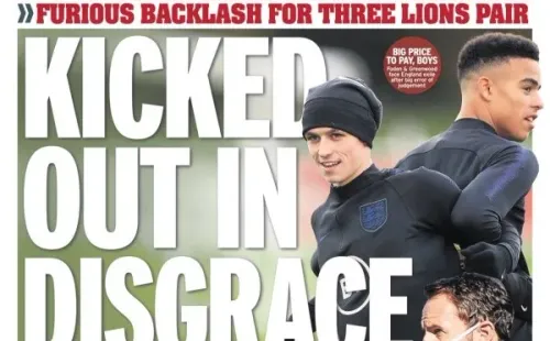 Greenwood y Foden protagonizan escándalo en Inglaterra