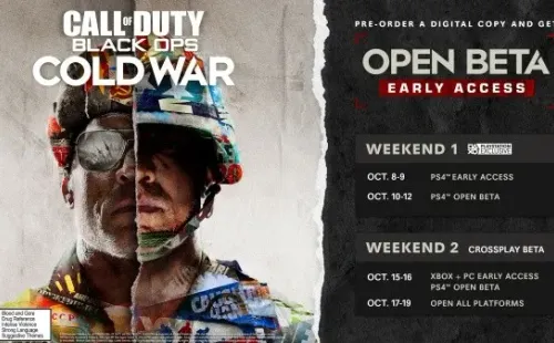 Beta de Call of Duty®: Black Ops Cold War