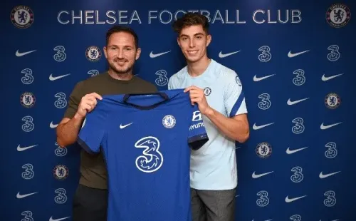 Kai Havertz fue la última incorporación del equipo de Frank Lampard. (Foto: Getty)