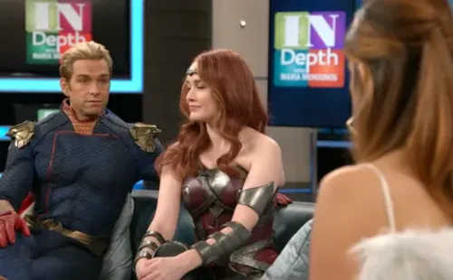 El momento en que “Homelander” expuso la orientación sexual de “Queen Maeve”, en “The Boys”.