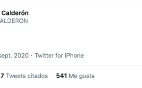El tuit que publicó Kel Calderón la jornada de este miércoles.