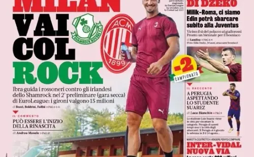 La portada de La Gazzetta dello Sport este jueves, con el nuevo camino de Arturo Vidal hacia el Inter.