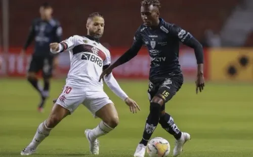 Flamengo no se encontró nunca en cancha y cedió una goleada histórica ante Independiente del Valle. Foto: Getty Images