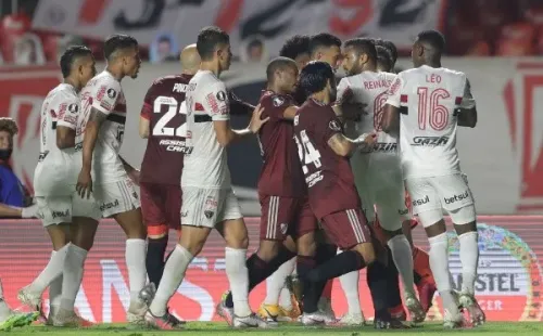 Sao Paulo y River Plate animaron uno de los mejores partidos de la actual Copa Libertadores. Foto: Getty Images